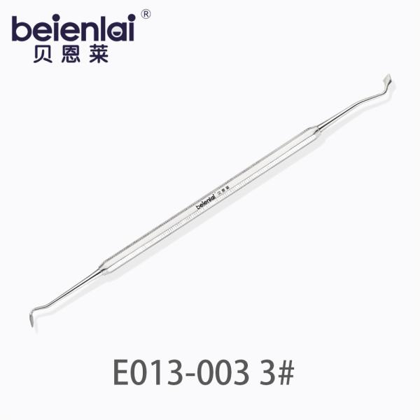 Benlai Amalgam Carver E013-003 BJS 3#, Double End, 5.5 Octagonal Handle